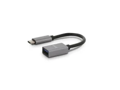 LMP USB 3.0 Adapter USB-C – USB-A 15 cm Spacegrau