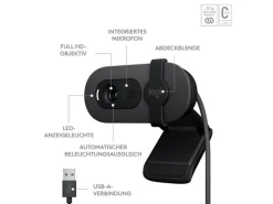 Logitech Brio 100 Graphite
