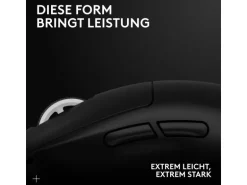 Logitech Gaming-Maus Pro X Superlight 2 Lightspeed Schwarz