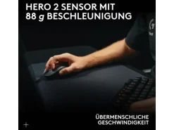Logitech Gaming-Maus Pro X Superlight 2 Lightspeed Schwarz