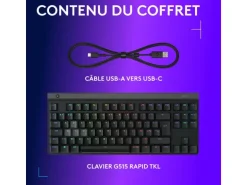 Logitech Gaming-Tastatur G515 RAPID TKL