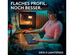 Logitech Gaming-Tastatur G915 X Lightspeed GL Tactile