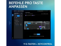 Logitech Gaming-Tastatur G915 X Lightspeed GL Tactile