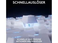 Logitech Gaming-Tastatur Pro X TKL Rapid Weiss