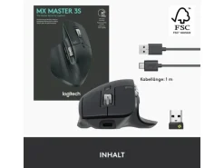 Logitech Maus MX Master 3S Graphite for Business