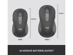 Logitech Maus Signature M650 for Business Graphite