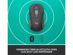 Logitech Maus Signature M650 Graphite