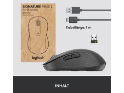 Logitech Maus Signature M650 L for Business Graphite