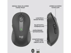 Logitech Maus Signature M650 L for Business Graphite