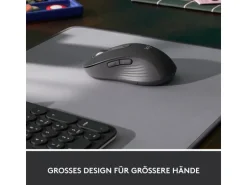 Logitech Maus Signature M650 L for Business Graphite