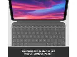 Logitech Tablet Tastatur Cover Combo Touch iPad (10. Gen./A16(2025))