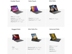 Logitech Tablet Tastatur Cover Combo Touch iPad (10. Gen./A16(2025))