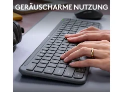 Logitech Tastatur-Maus-Set MK950 Signature Slim Combo