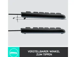 Logitech Tastatur-Maus-Set MK120 QWERTZ (CH)