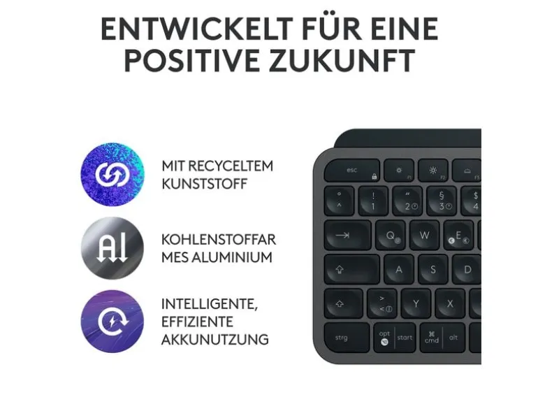 Logitech Tastatur-Maus-Set MX Keys S Combo