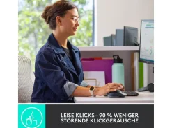 Logitech Tastatur-Maus-Set MX Keys Combo for Business 2. Gen