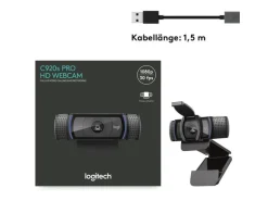 Logitech Webcam C920S Full-HD
