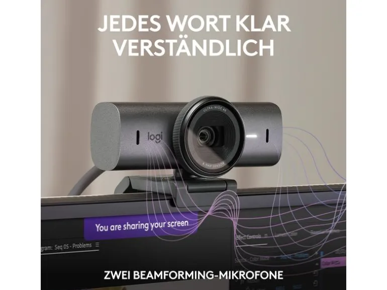 Logitech Webcam MX Brio 4K Graphite