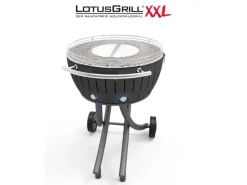 LotusGrill Holzkohlegrill XXL Grau