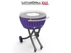 LotusGrill Holzkohlegrill XXL Pflaumenlila