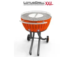 LotusGrill Holzkohlegrill XXL Mandarinorange