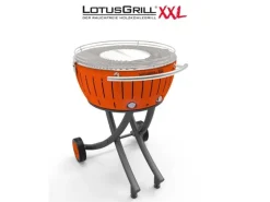 LotusGrill Holzkohlegrill XXL Mandarinorange