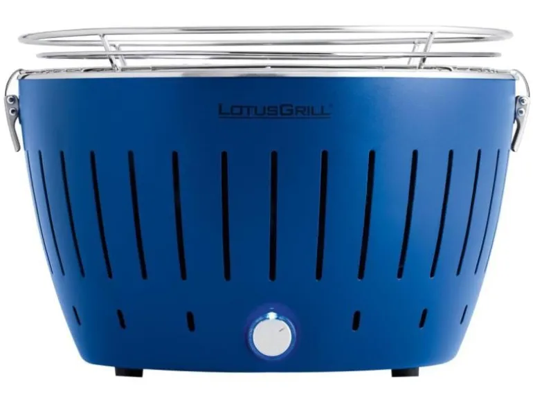 LotusGrill Tischgrill Original, Tiefblau, Ø 32 cm