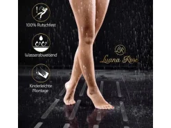 Luana Rose Anti-Rutsch-Streifen 20 Stück, Transparent