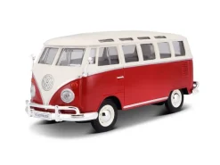 Maisto Volkswagen Bulli T1 Van Samba 1:24, Rot