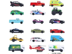 Majorette Street Cars, 18-sort. Metall, 1:64, sortiert