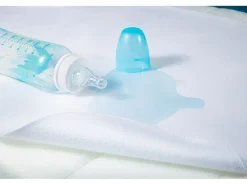 MAKIAN Matratzenschutz Molton, 1-er Pack 60 x 120 cm, Weiss