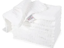 MAKIAN Mulltuch 10-er Pack 35 x 50 cm, Weiss
