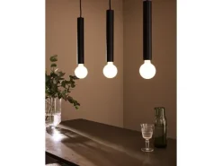 Markslöjd Pendelleuchte Sencillo, 3 x E27, max. 40W, Schwarz