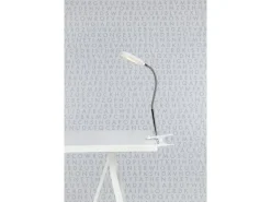 Markslöjd Schreibtischleuchte Flex Clip, 3000K, 5W, Weiss/Chrom