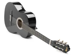 MAX Akustikgitarre SoloArt Set Schwarz