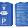 Max 4 Car Eiskratzer Parkscheibe mit Wasserwischlippe