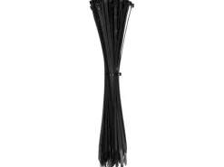 Max Hauri Kabelbinder 50 Stück Schwarz 450 mm x 7.6 mm