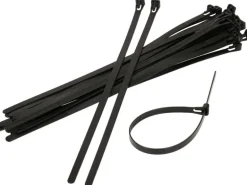 Max Hauri Kabelbinder 20 Stück Schwarz 300 mm x 7.5 mm