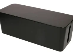 Max Hauri Kabelbox gross Schwarz