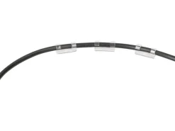 Max Hauri Kabel-Clip Set 8 mm, transparent, 18 Stück