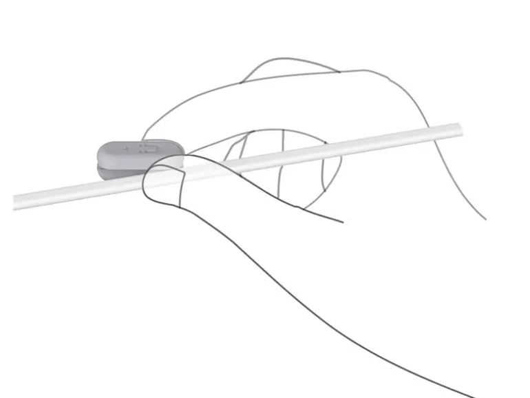Max Hauri Kabelhalter Magnetic Stop, Grau