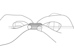 Max Hauri Kabelhalter Magnetic Stop, Grau