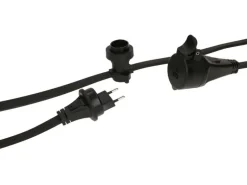 Max Hauri Lichterkette outdoor 10x E27 ILLU5 x 13 L=11.5m Typ 11 IP55