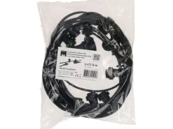 Max Hauri Lichterkette outdoor 10x E27 ILLU5 x 13 L=11.5m Typ 11 IP55