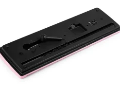 MAX Keyboard KD61P Kinderklavier Pink 61 Tasten LED-Display