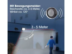 MAXXmee Strahler Solarleuchte mit Bewegungsmelder IP44