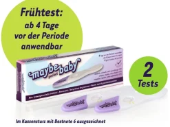 maybe-baby Schwangerschaftstest Pocket Frühtest 2er Pack