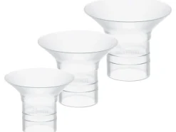 MEDELA Silikoneinsätze 2 x 21 mm, 2 x 18 mm, 2 x 15 mm