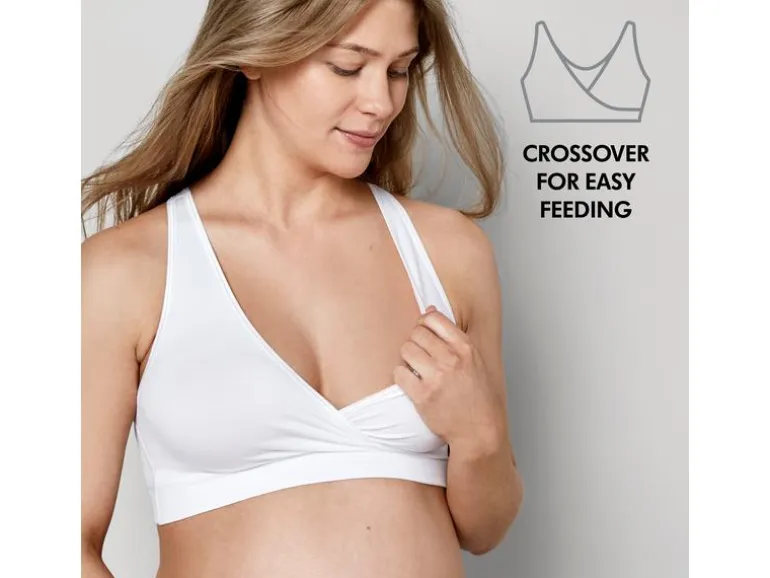 MEDELA Still- und Schlaf-BH Keep Cool Weiss XL