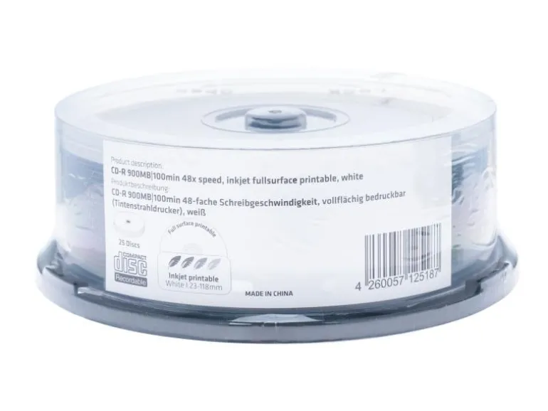 MediaRange CD-R Medien 900 MB, Spindel (25 Stück)